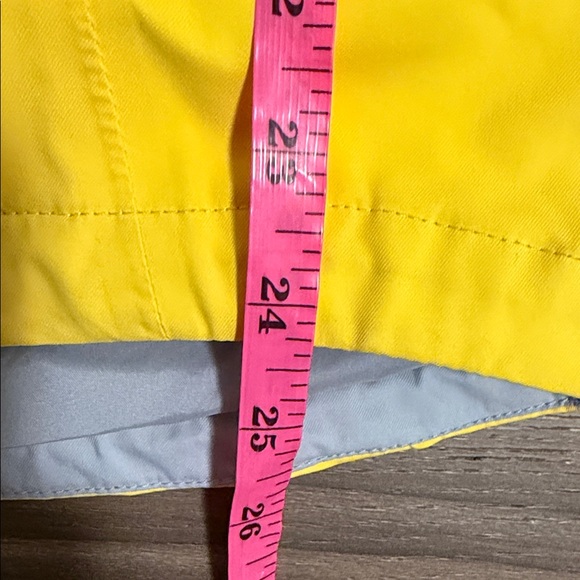 The North Face Hooded Jacket Women M HyVent 2.5L Yellow Outdoor Rain Windbreaker - Picture 6 of 10